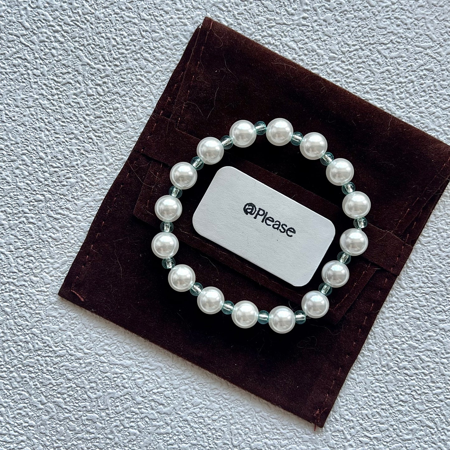 Sunny Day Sparkle Armband | Glas & Kristall Perle Sweet Jewelry