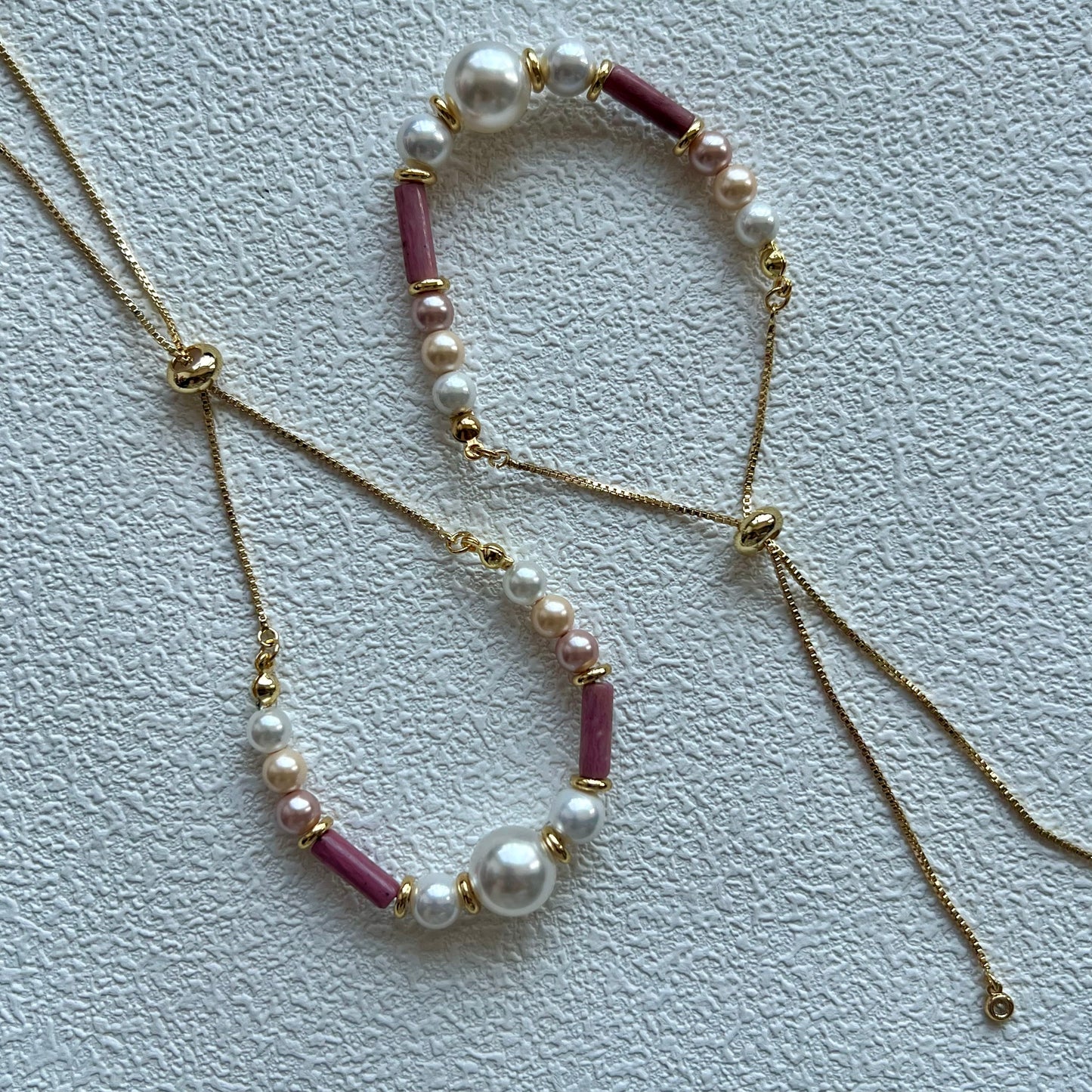 Ember Harmony Armband | Emotionaler Heilungsschmuck aus Rhodonit für Therapiezwecke