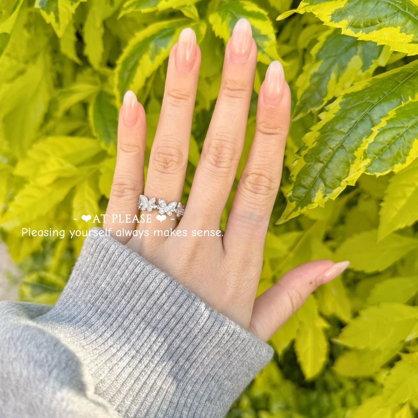 925 Sterling Silber Einzigartiger Schmetterlings-Zirkonring – Exklusiver Boutique-Schmuck