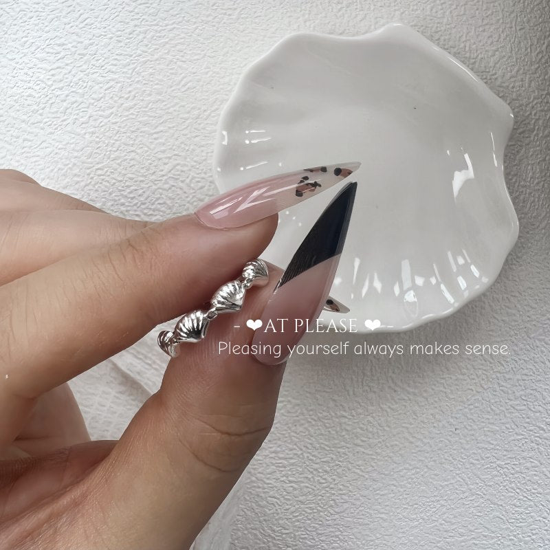 S925 Basic Style Muschelring | Stapelauswahl
