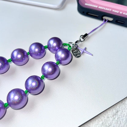 PURPLE GALAXY Phone Charm