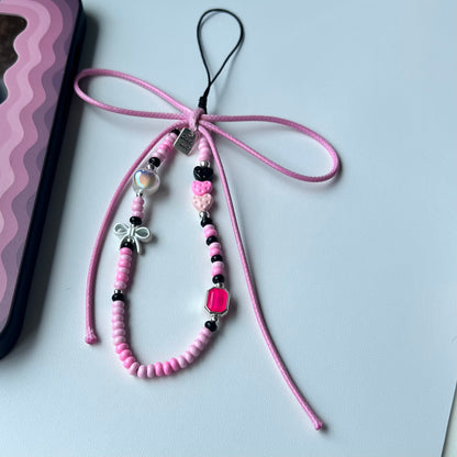 PINK VOLUME Phone Charm