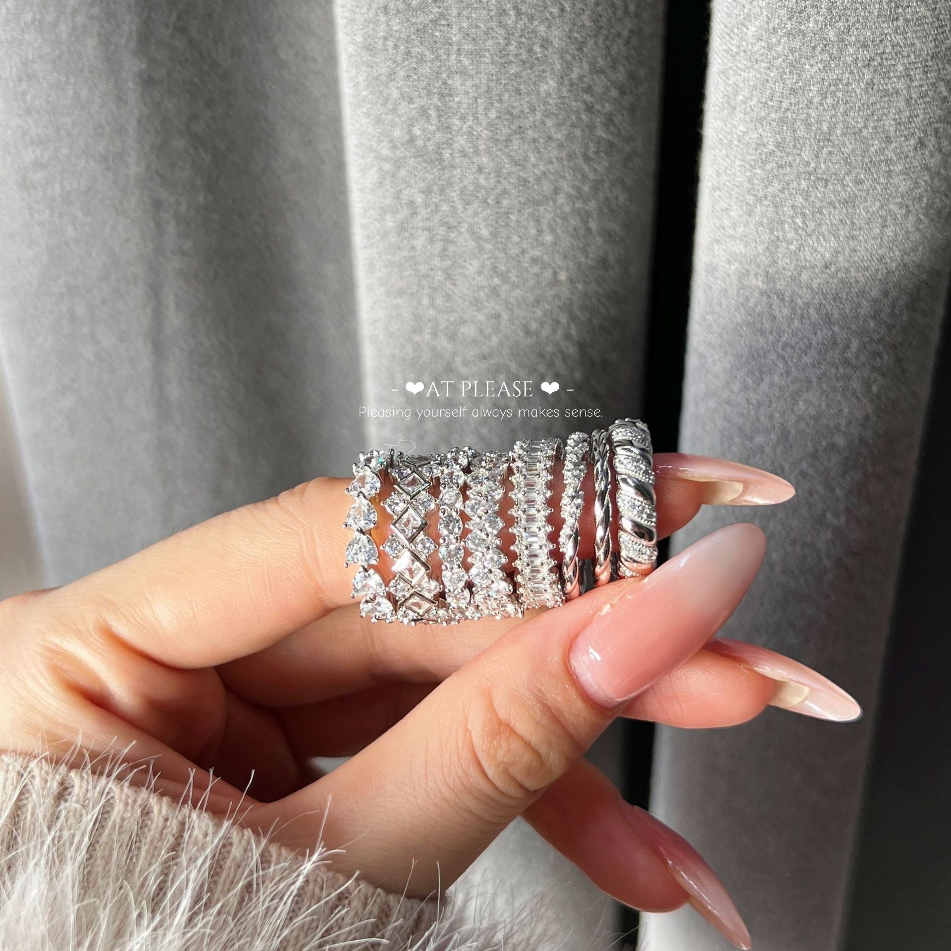 wedding cubic zirconia ring