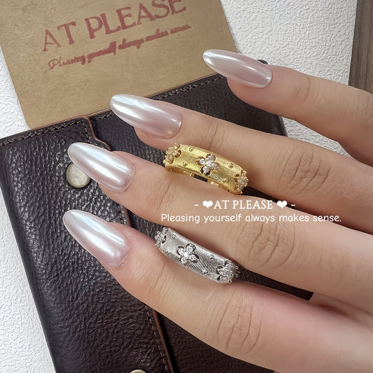 Exquisiter Blumenring im Buccellati-Stil – Durchbrochener Vintage-Schmuck | Barock-Revival