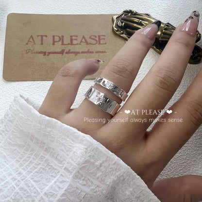 Oktagramm-Ring – Asiatisch inspiriertes Paar-Set
