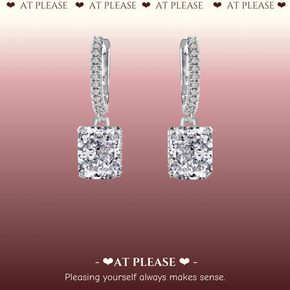 S925 Sterling Silver 8A Zircon Stud Earrings - Luxury Jewelry - Wedding Jewelry