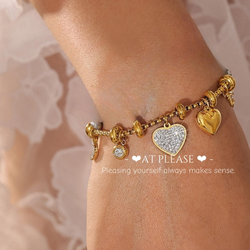 18kgold-heart-bracelet-titanium-couple-trending